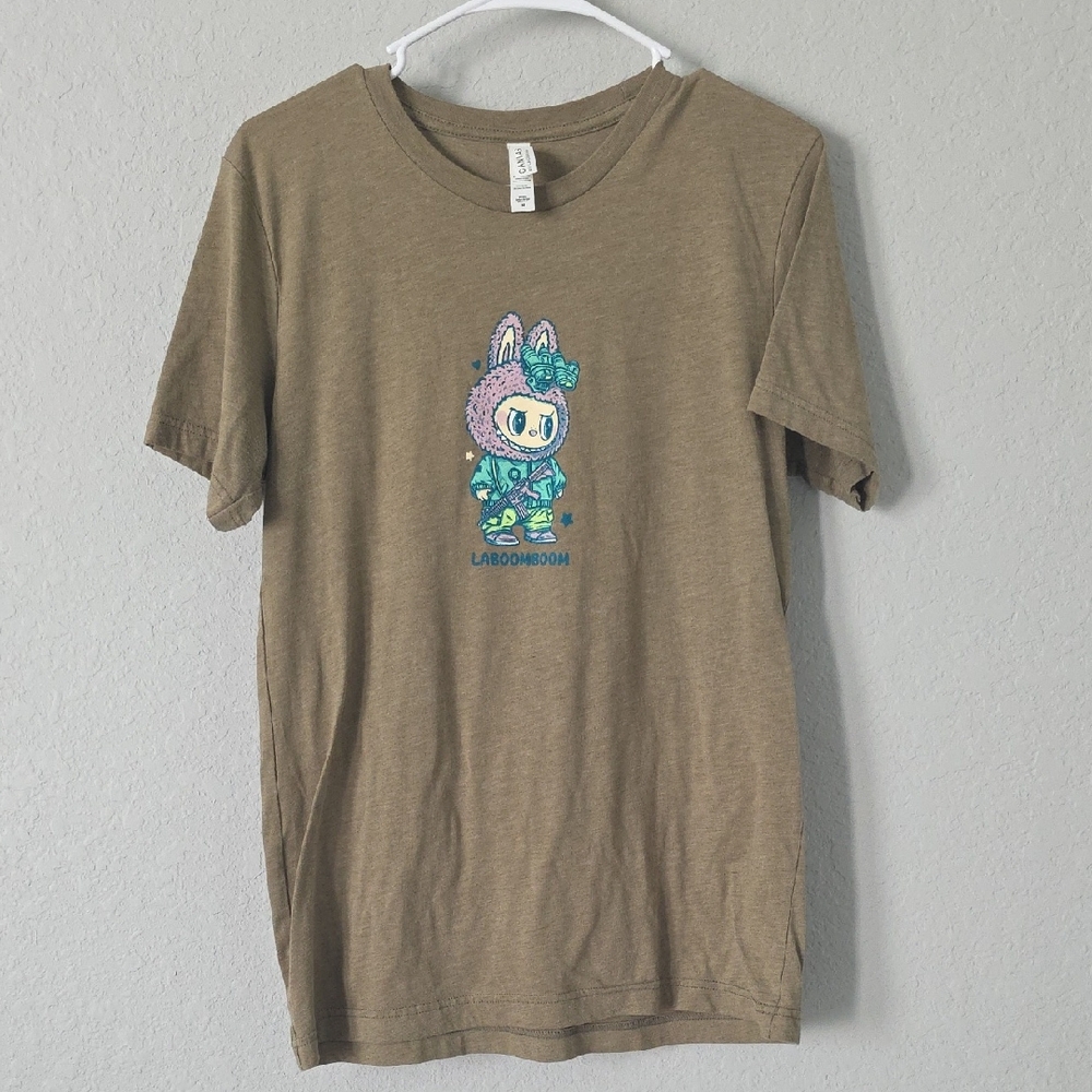 Nine Line Labubu Graphic Tee